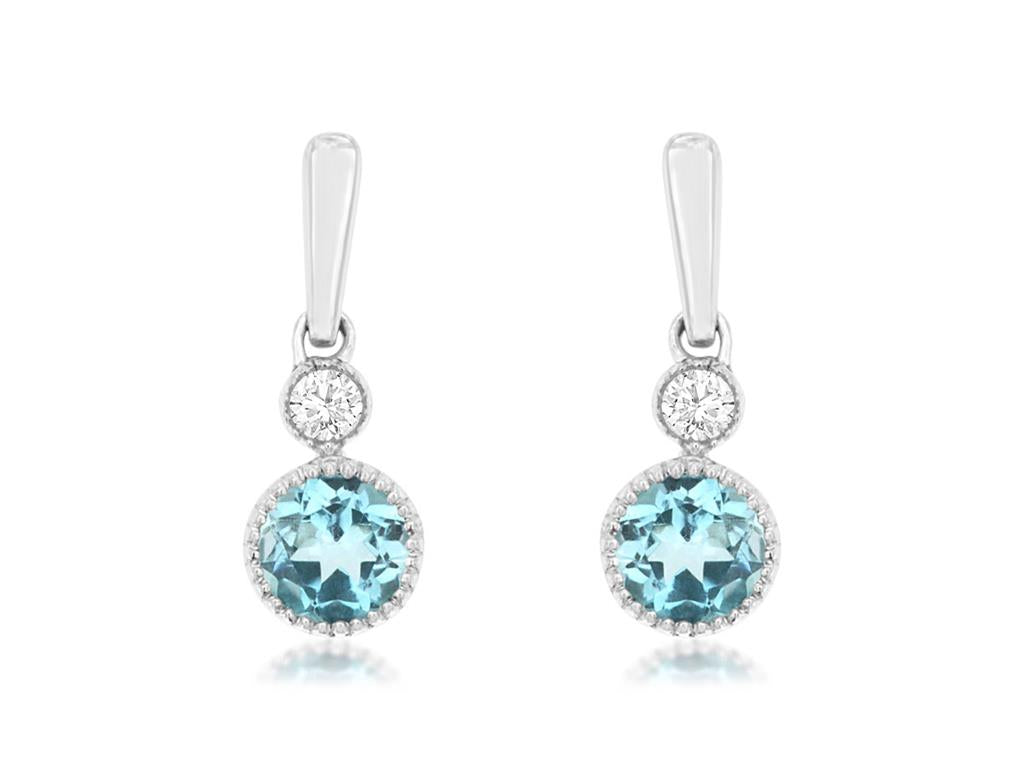 Colored Stone Earring