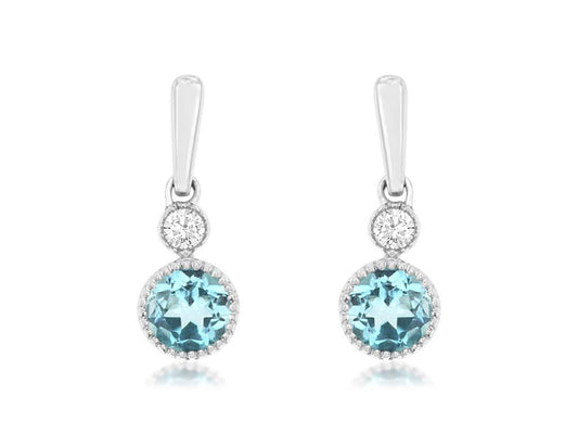 Colored Stone Earring