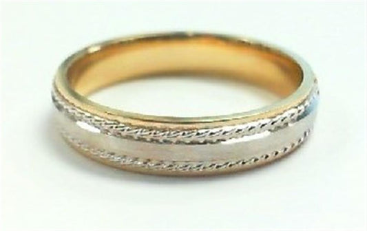 Gold Wedding Bands  -  Men'