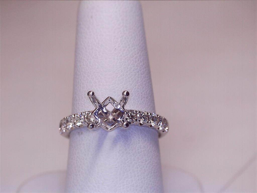 Diamond Semi-Mount Ring