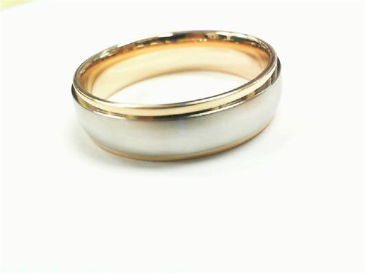 Gold Wedding Bands  -  Men'