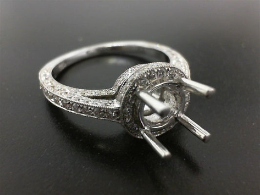 Diamond Semi-Mount Ring