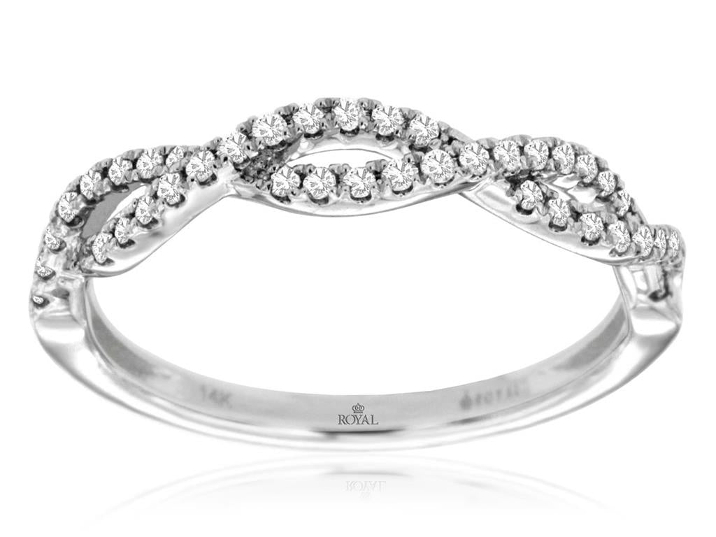 Diamond Wedding Bands  -  Women'