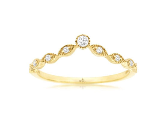 Diamond Wedding Bands  -  Women'