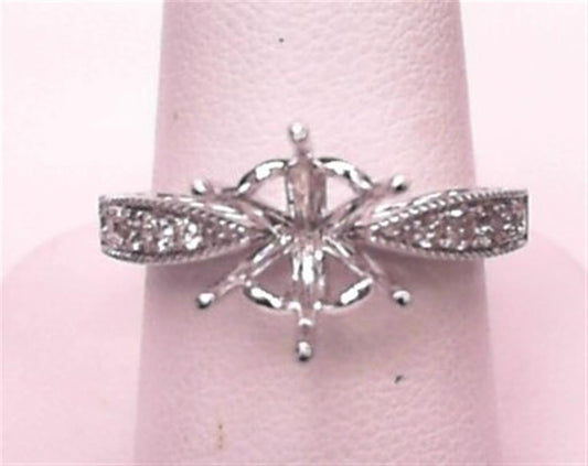 Diamond Semi-Mount Ring