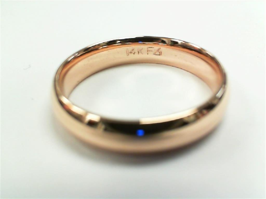 Gold Wedding Bands  -  Women'