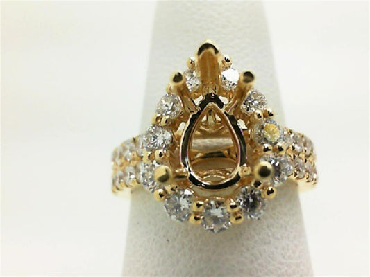 Diamond Semi-Mount Ring