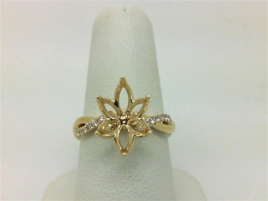 Diamond Semi-Mount Ring