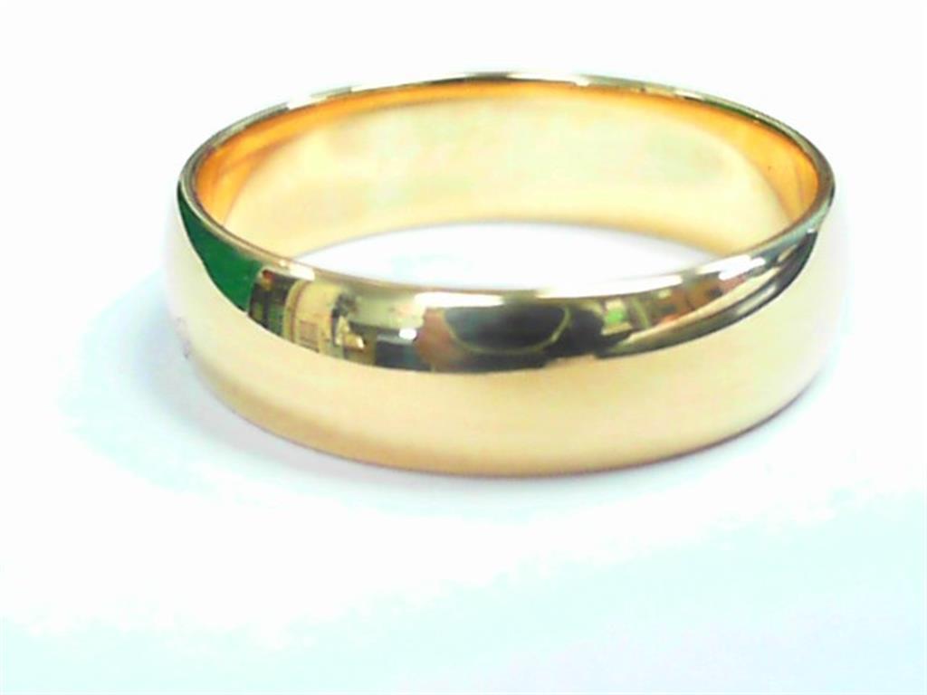 Gold Wedding Bands  -  Women'