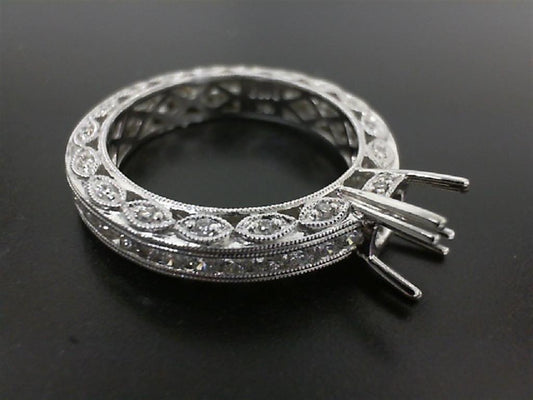 Diamond Semi-Mount Ring