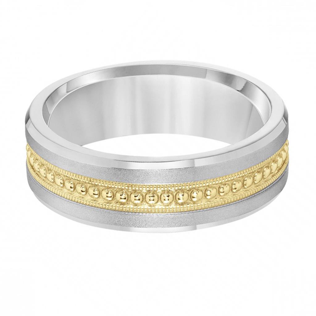 Gold Wedding Bands  -  Men'