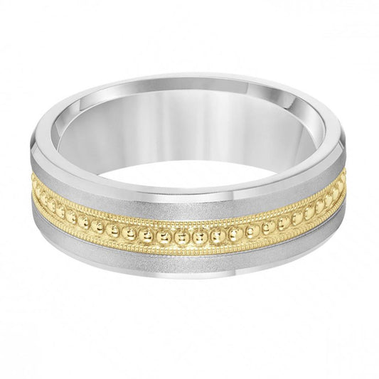 Gold Wedding Bands  -  Men'