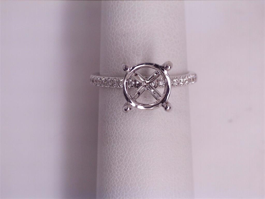 Diamond Semi-Mount Ring