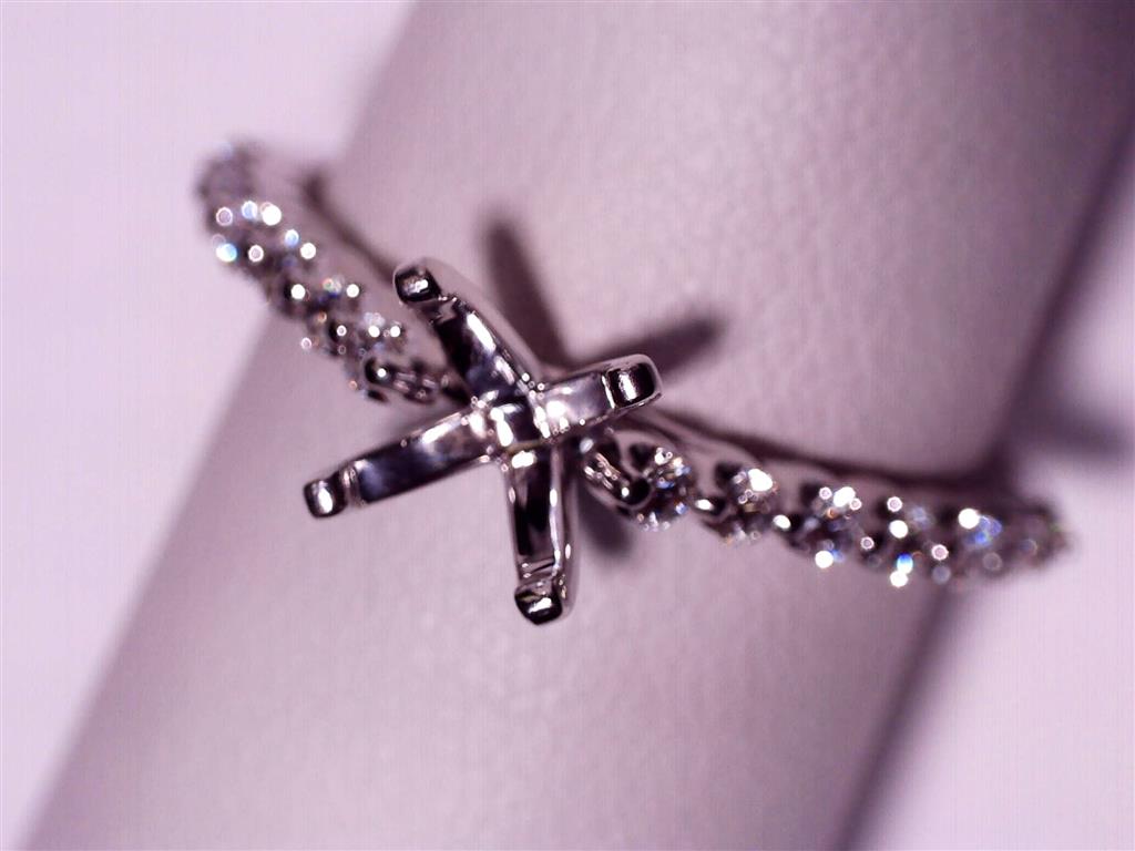 Diamond Semi-Mount Ring