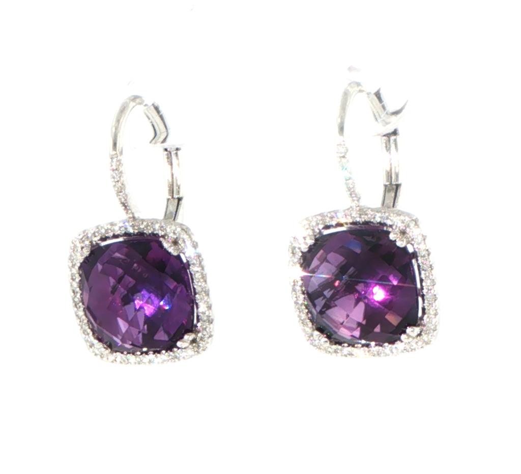 Colored Stone Earring