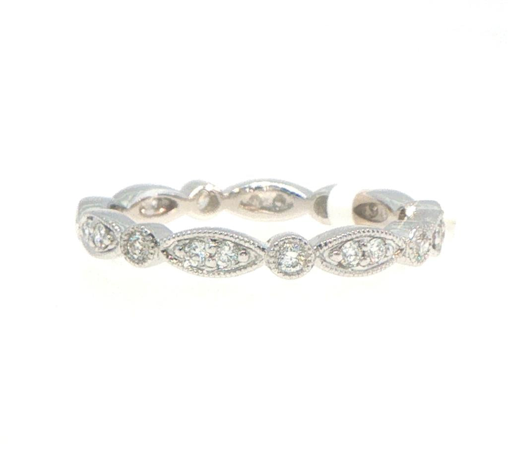 Diamond Wedding Bands  -  Women'