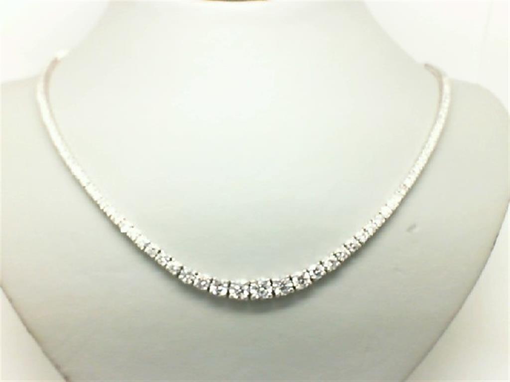 Lab Grown Diamond Tennis Necklace