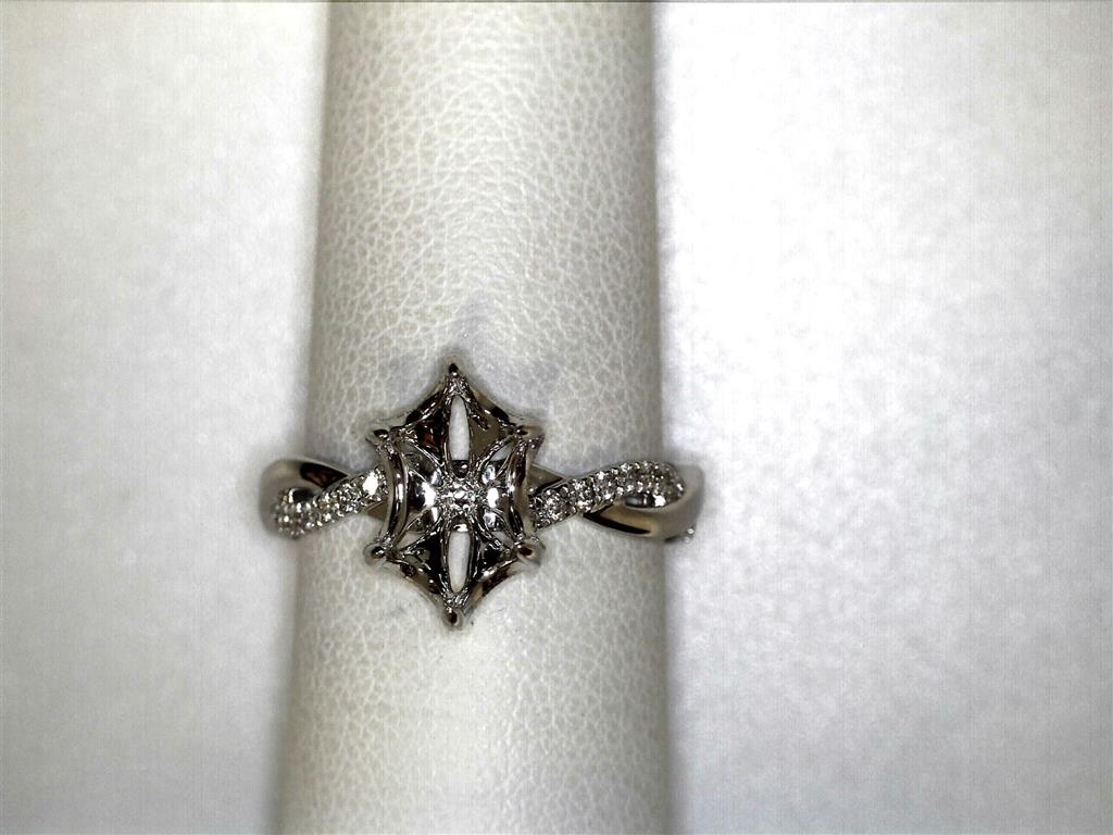 Diamond Semi-Mount Ring