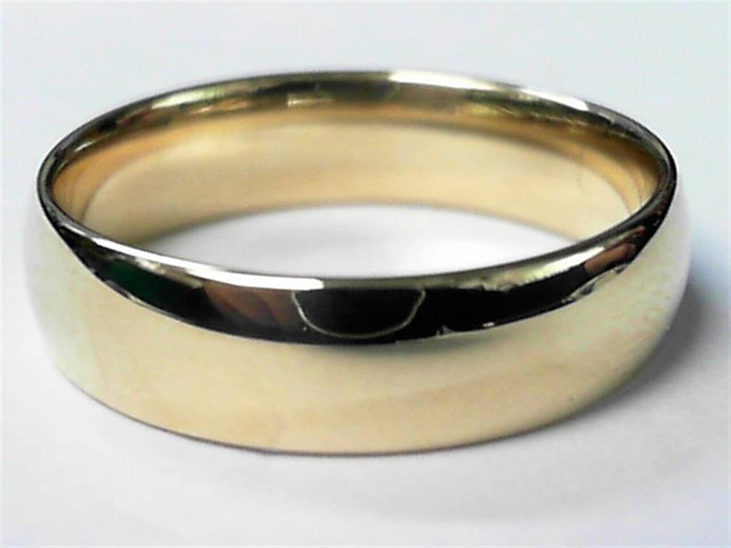 Gold Wedding Bands  -  Women'