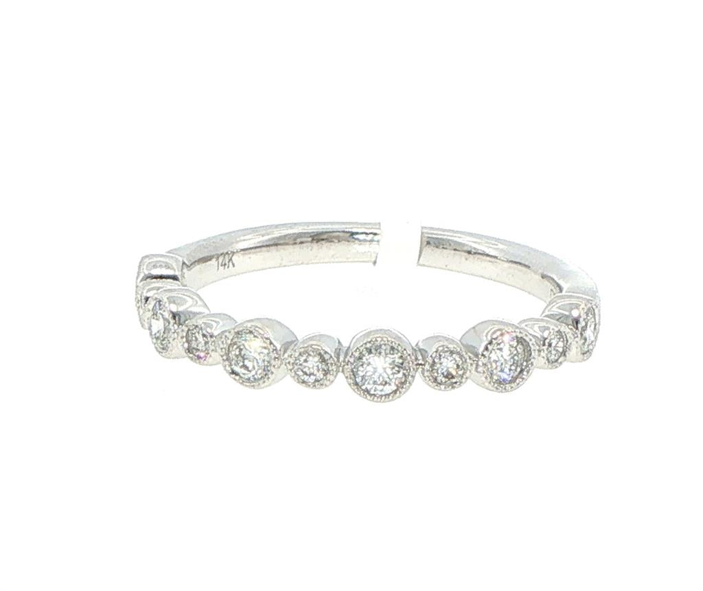 Diamond Wedding Bands  -  Women'