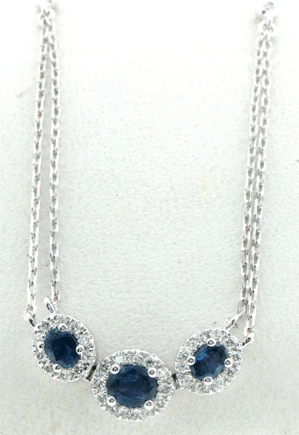 Colored Stone Necklace.