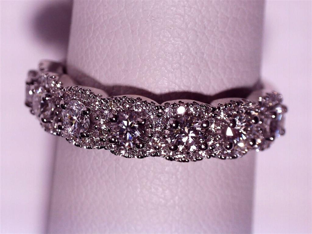 Diamond Wedding Bands  -  Women'