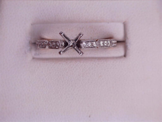 Diamond Semi-Mount Ring