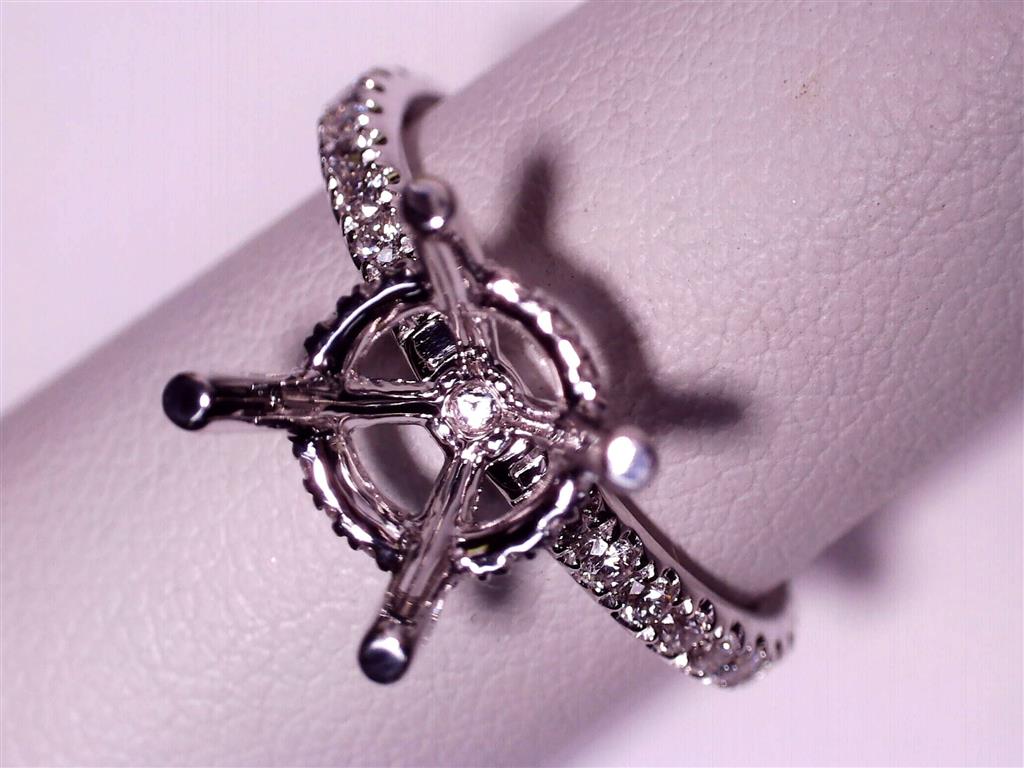 Diamond Semi-Mount Ring