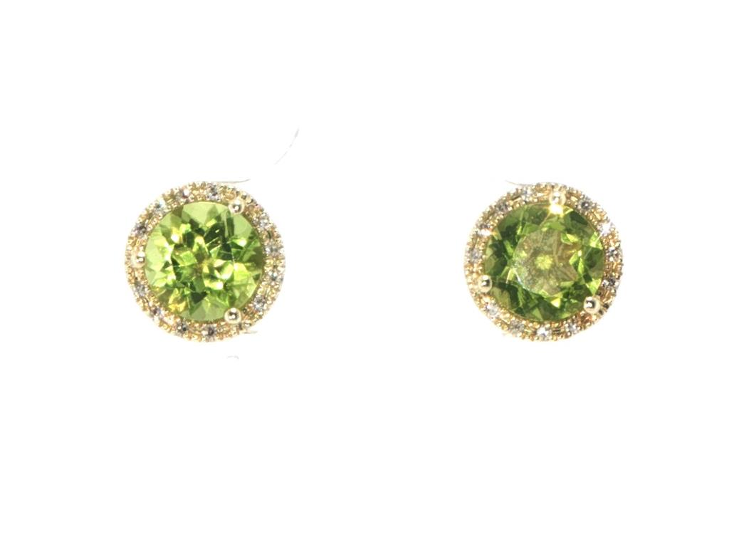 Colored Stone Earring
