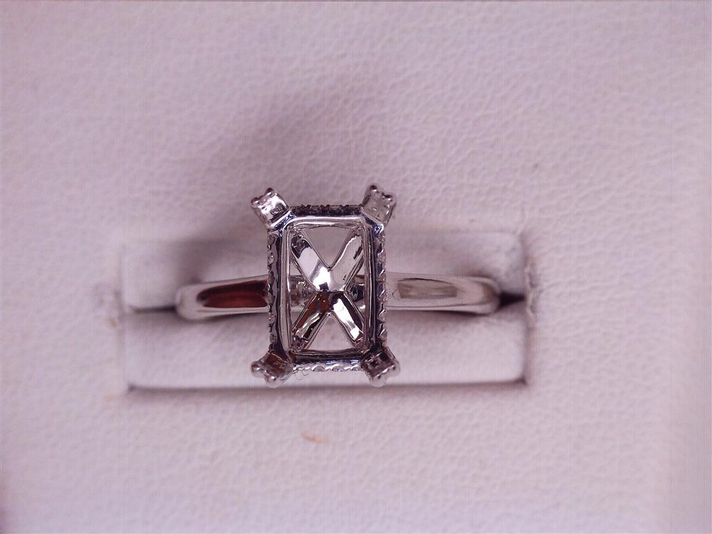 Diamond Semi-Mount Ring