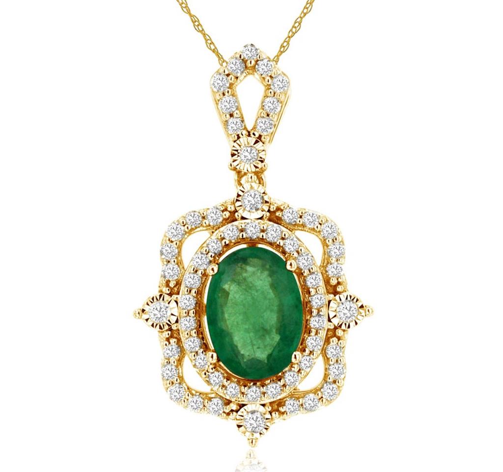 Colored Stone Pendant