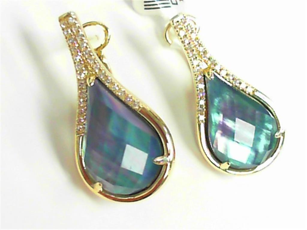 Colored Stone Earring
