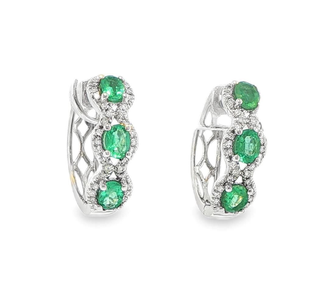 Colored Stone Earring