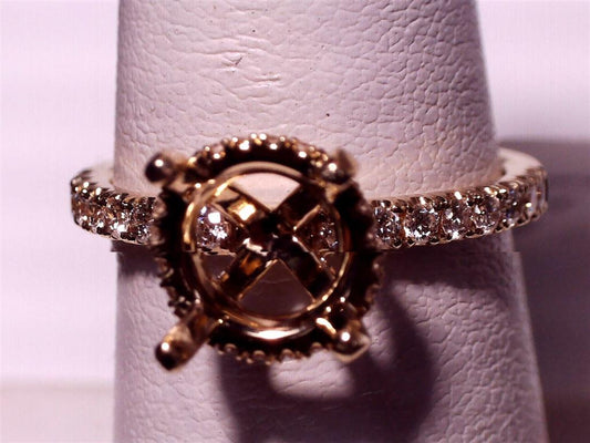 Diamond Semi-Mount Ring