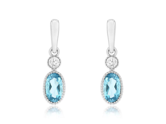 Colored Stone Earring