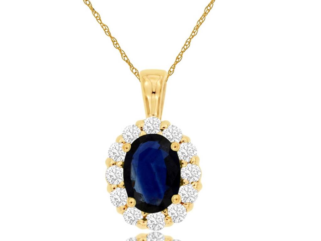 Colored Stone Pendant