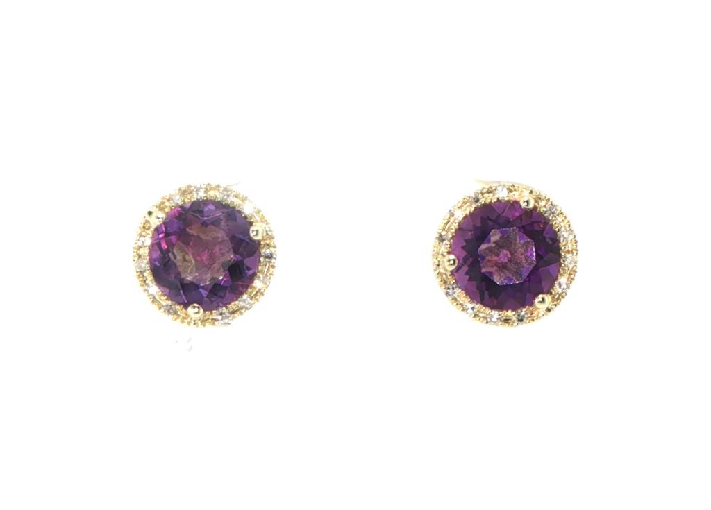 Colored Stone Earring