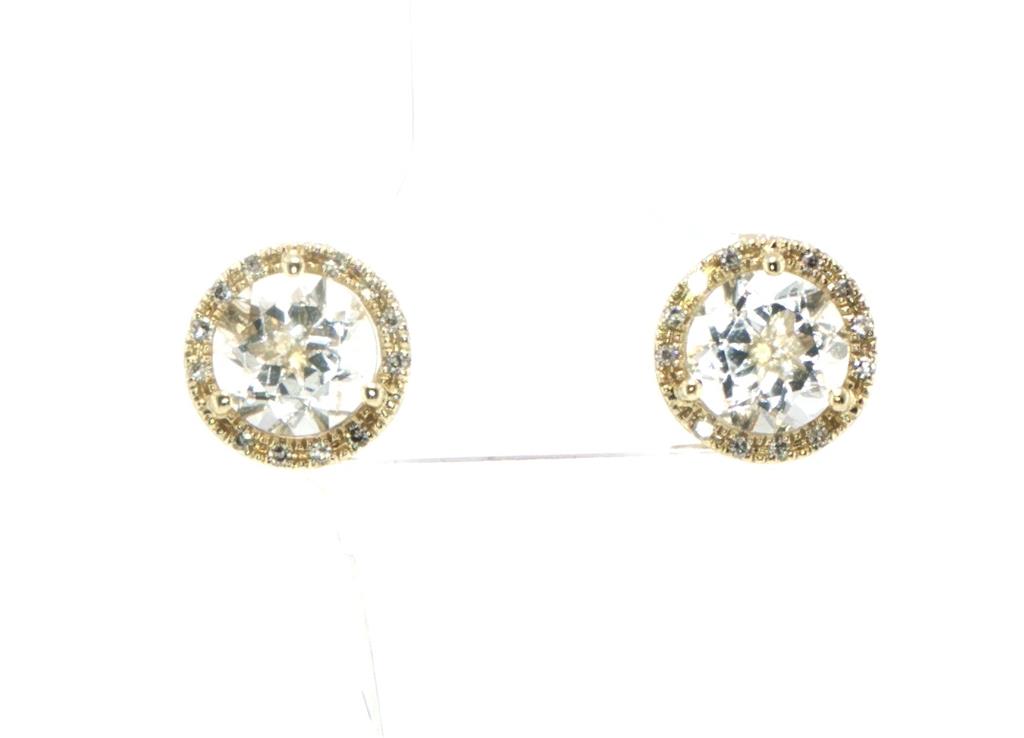 Colored Stone Earring