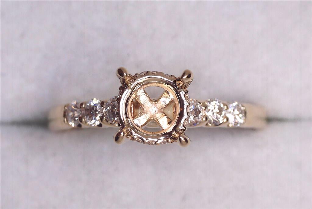 Diamond Semi-Mount Ring