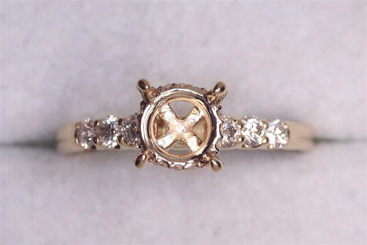 Diamond Semi-Mount Ring