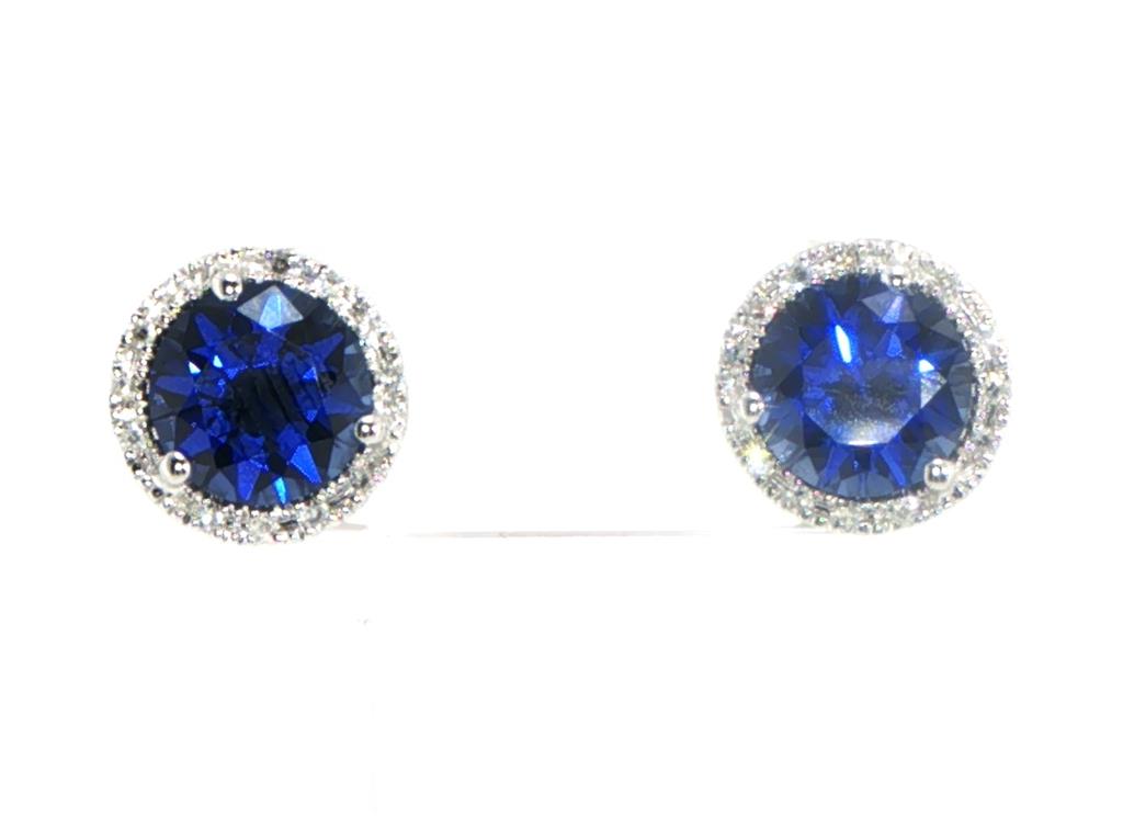 Colored Stone Earring