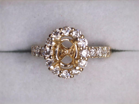 Diamond Semi-Mount Ring