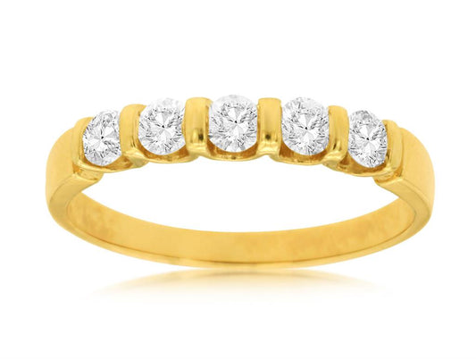 Diamond Wedding Bands  -  Women'