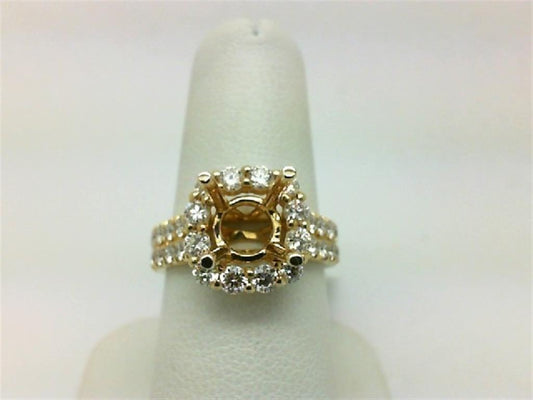 Diamond Semi-Mount Ring