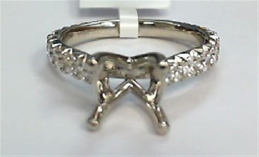 Platinum Semi-Mount Ring