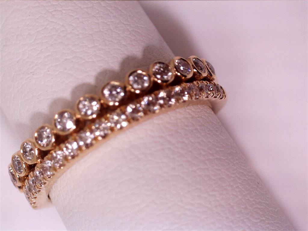 Diamond Wedding Bands  -  Women'
