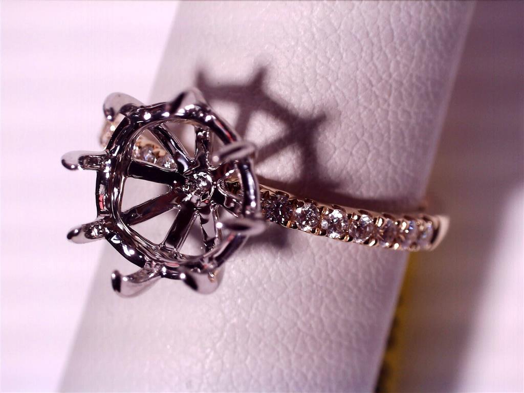 Diamond Semi-Mount Ring