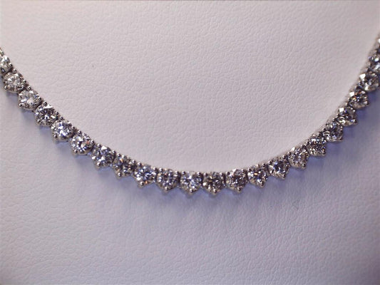 Lab Grown Diamond Tennis Necklace