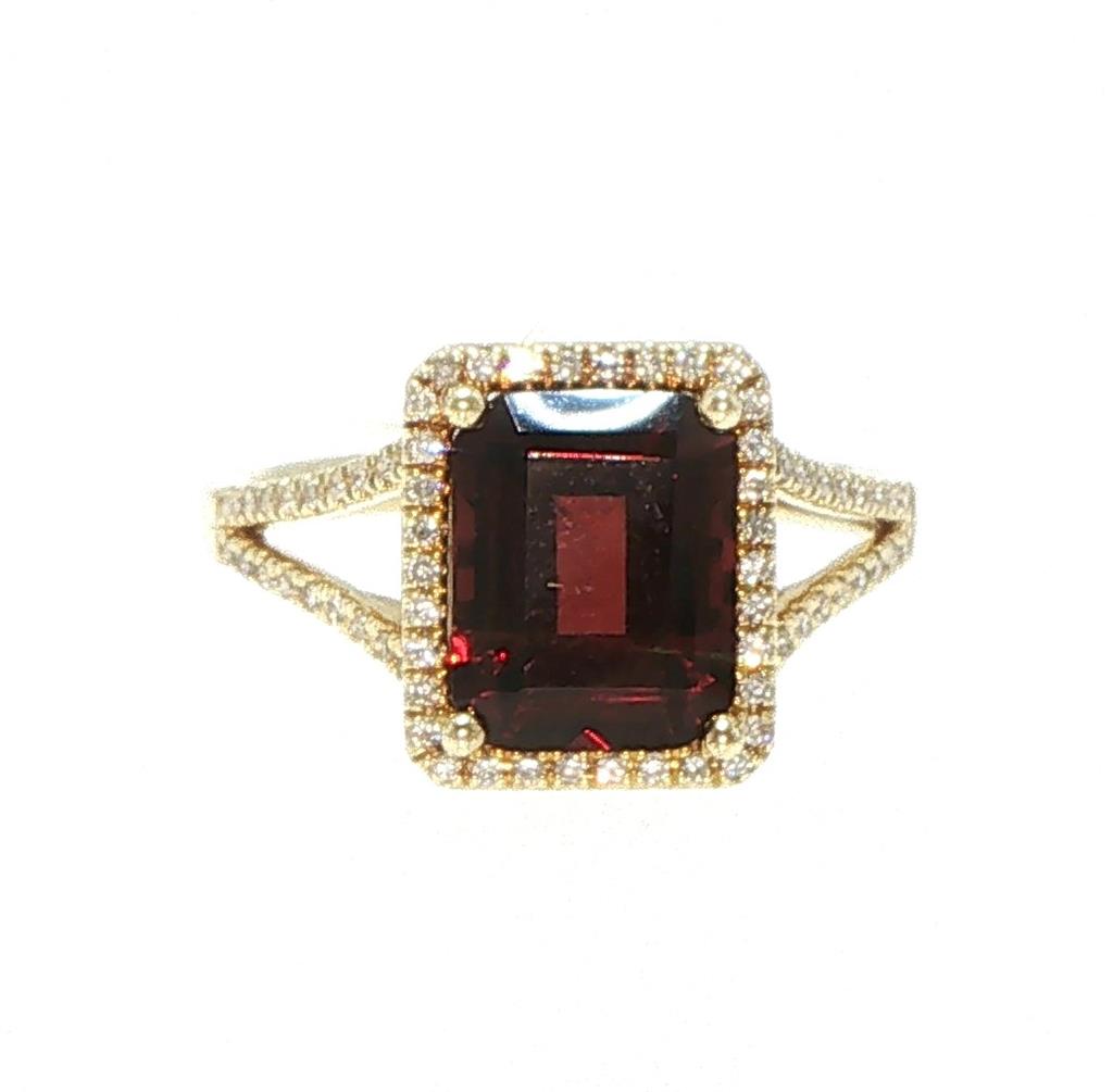 Colored Stone Rings  -  Women'