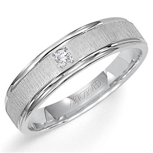 Gold Wedding Bands  -  Men'